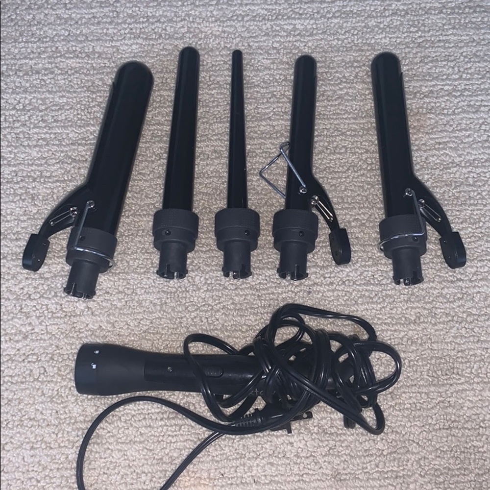 Curling Iron and Wand Set